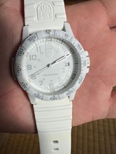 Orologio Luminox Bianco 100m Cassa in Fibra di Vetro Impermeabile Cinturino Silicone