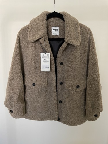 Cappotto zara teddy nuovo con - zara,
