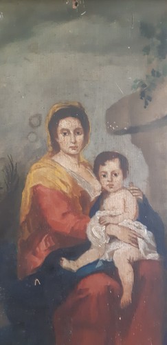 Madonna con bambino - con,