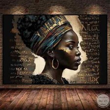 Poster quadro tela donna - su,