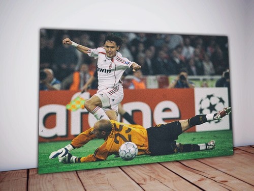 Poster pippo inzaghi - inzaghi, milan
