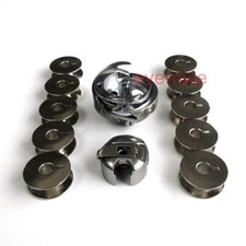 Moschettone + capsula bobina + 10 bobine 204325 per Durkopp Adler 203 204 205