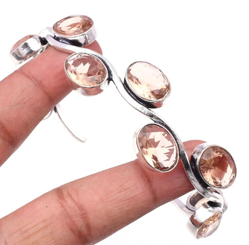 Bracciale citrino gemma 925 - citrino,