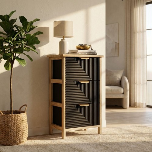 Mobiletto legno con - mobiletto, in