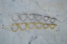 925 Silver Diamond Circle