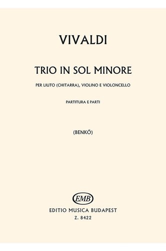 Trio sol minore - trio, liuto