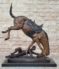 Statua scultura vero bronzo