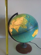 Globo Terrestre Illuminato Mappamondo vintage Lampada