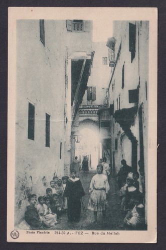 Cartolina epoca marocco fez - cartolina, d'epoca