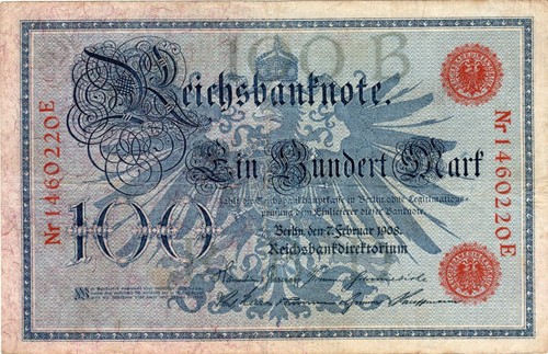 Banconota germania - banconota,