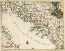 Map "Carta Geografica della