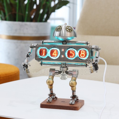 Vintage nixie tube clock - vintage,