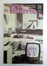 V for Vendetta 4 VF/NM 1988.First Printing.Dc comics