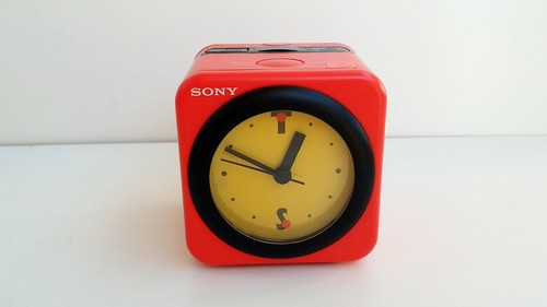 Radio despertador sony cubo - radio,