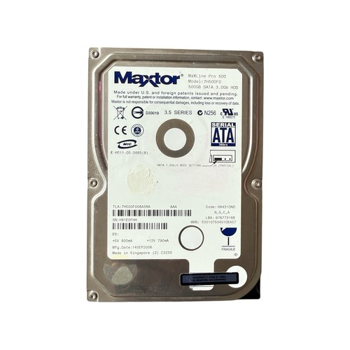 Disco rigido maxtor maxline - rigido,