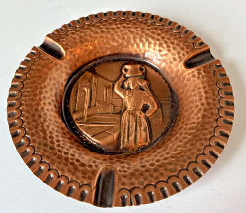 Posacenere vintage rame - , 5"