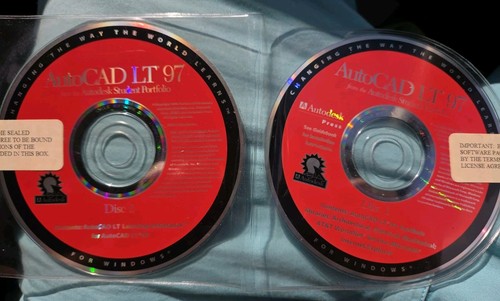Vintage autodesk autocad 97 - vintage,