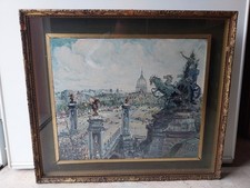 Dipinto ,veduta Di PARIGI DI