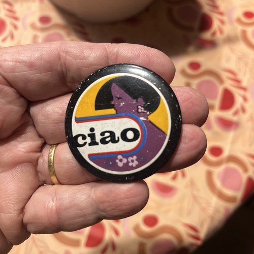 Spilla pubblicitaria ciao - spilla,