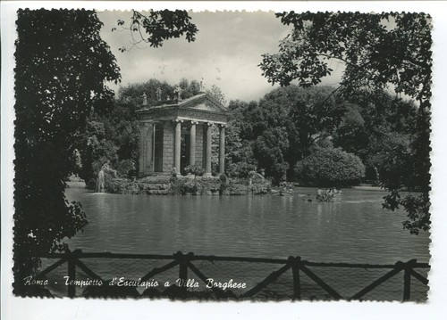 1955 roma tempio esculapio - 1955,