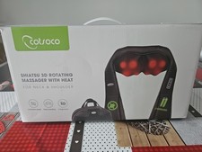 Massaggiatore Con Calore Shiatsu 3d Cotsoco Schiena E Collo Wieeless