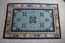 N7999 STUPENDO TAPPETO AZZURRO