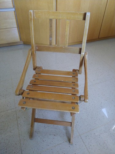 Sedia pieghevole vintage - sedia,