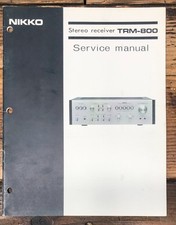 Nikko TRM-800 Amplificatore