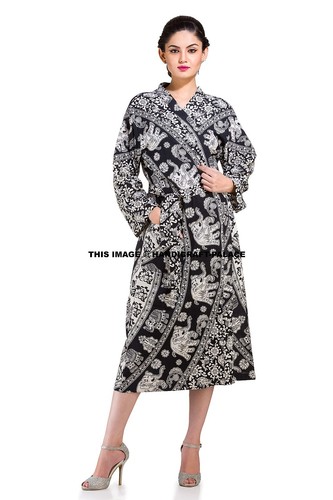 Kimono notte cotone con - kimono,