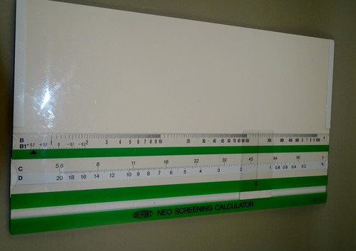 Germania big slide rule - big, ad