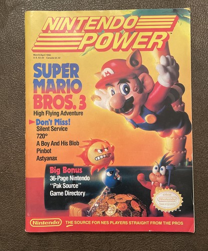 Nintendo power magazine 1990 - nintendo,