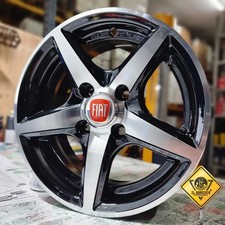 Kit 4 Cerchi in lega da 13" Compatibili con Fiat Uno Cinquecento 112 124 127 128