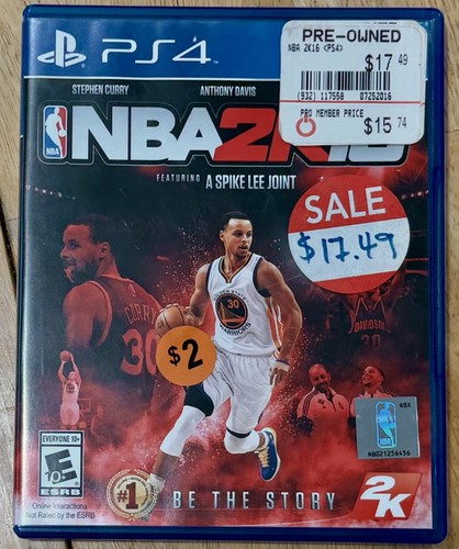 Nba 2k16 ps4 - ps4, cib