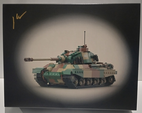 Brick veteran king - brick, tiger