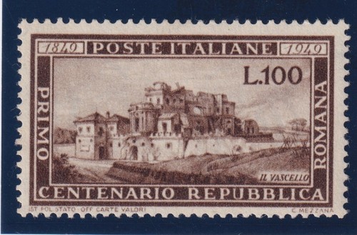 Italia 1949 repubblica romana - italia,