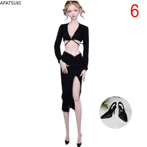 Abito nero per bambola - abito, barbie