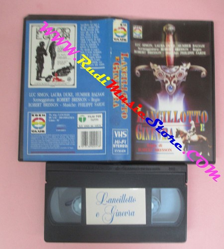 Vhs film lancillotto ginevra - lancillotto,