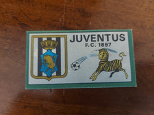 JUVENTUS  FIGURINA CALCIATORI PANINI 70-71  SCUDETTO IN RASO RECUPERATO (5193)