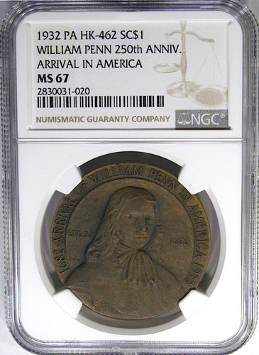Medaglia usa 1932 462 - usa, hk-462