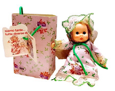 BIDI 80s El Greco GIG italy super kawaii bean doll in bag bambolina verde cute