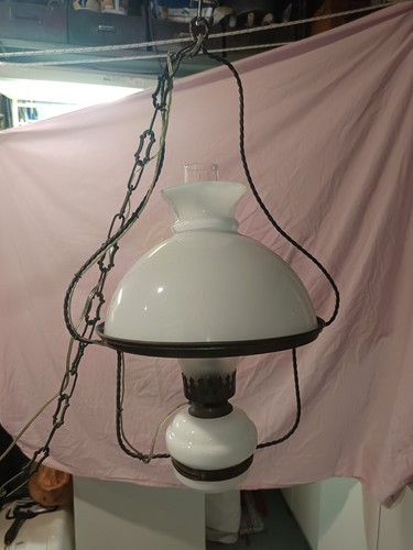 Lampadario petrolio - lampadario, a
