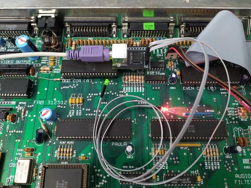 Adattatore tastiera amiga 500 - tastiera,