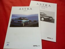 Opel Astra F Cabrio Base Ambiente Bertone Edition depliant e listino prezzi 1997