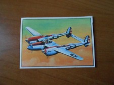 figurina MICROSTORIA DELLAEREO n.20-CACCIA-LIGHTNING A DOPPIA FUSOLIERA