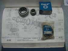 CUSCINETTO CAMBIO ALBERO SECONDARIO A112 FIAT 127 d.17X47X19 SKF 616331 