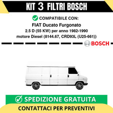 KIT BOSCH 3 Filtri tagliando