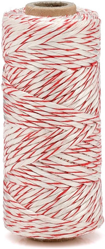 Spago rosso bianco m - rosso,