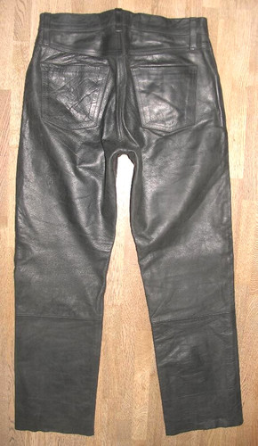 Pantaloni pelle cool - in,