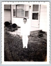Foto Polaroid vintage ragazzo