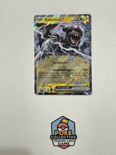 Pokemon card zekrom 034 086 - zekrom, ex